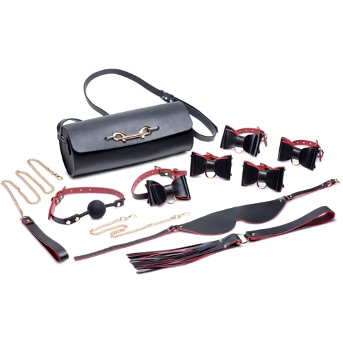 Набір для BDSM Master Series Bow - Luxury BDSM Set With Travel Bag