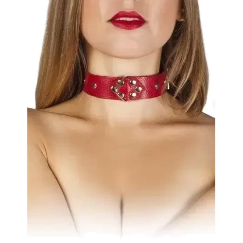 Ошейник Leather Restraints Collar, red: Производитель sLash