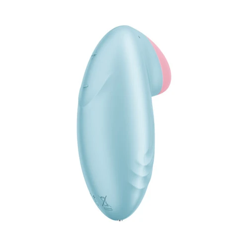 Вибратор Satisfyer Tropical Tip Light Blue: Тип и форма Смарт-вибратор