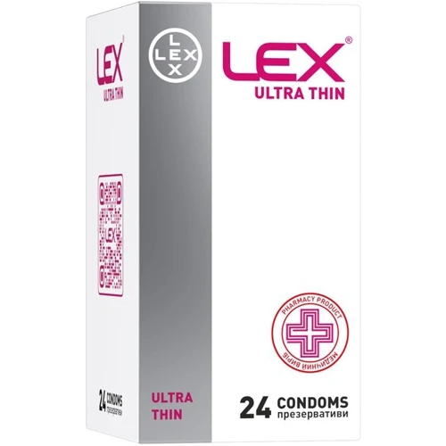 Презервативи LEX Ultra thin, 24 шт