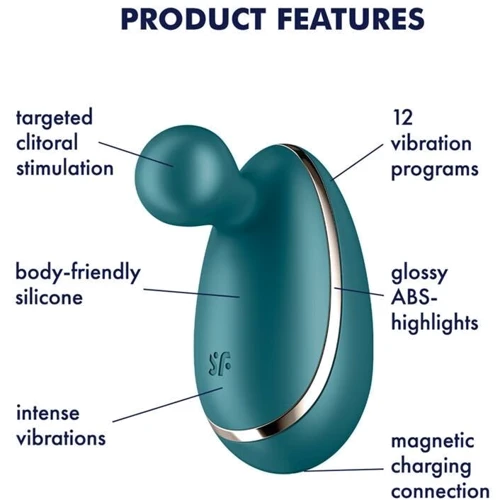 Кліторальний вібратор Satisfyer Spot On 1 Green: Тип управління кнопкове