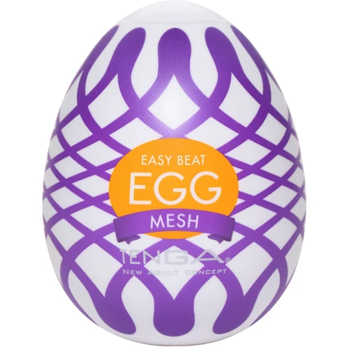 Мастурбатор-яйце Tenga Egg Mesh із сітчастим рельєфом