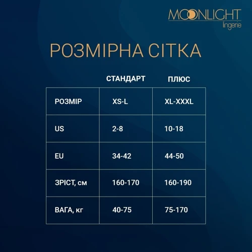 Міні-сукня Moonlight Model 19 XS-L Black: Розмір Универсальный