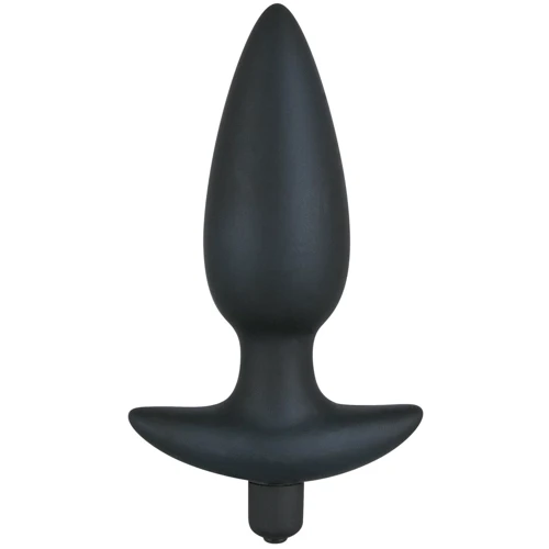 Анальний затор Orion - Black Velvet Vibrating Plug Large