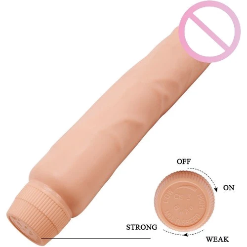 Вібратор Barbara Jack Multi Speed Real Vibrator Flesh: Тип управління Поворотний реле