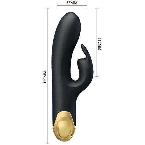 Вибратор Pretty Love Royal Pleasure Vibrator Black: Длина, см 19.2