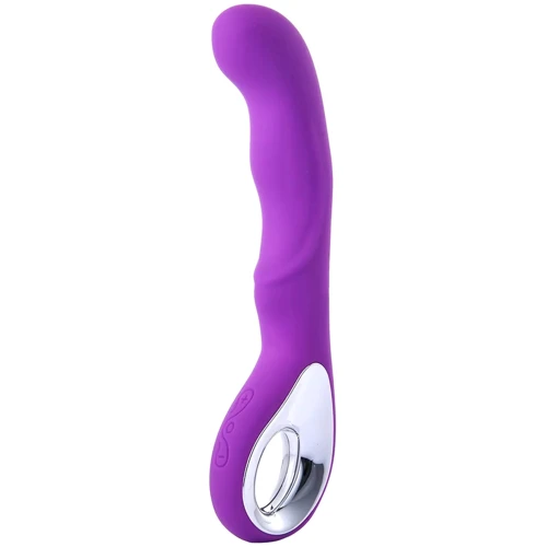 Вибромассажер для точки G Boss Series - Wibrator G-spot 10 functions USB Purple, BS2200055