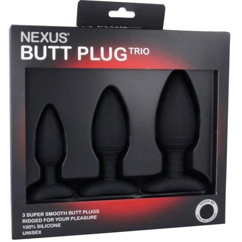 Набір анальних пробок Nexus Butt Plug Trio: Для кого унісекс