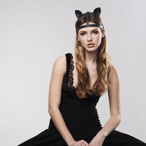 Кошачьи ушки Bijoux Indiscrets MAZE - Cat Ears Headpiece Black фото 7