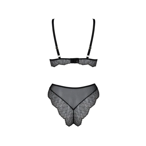 Комплект Passion AMBERLY SET black XXL/XXXL: Для кого Для женщин