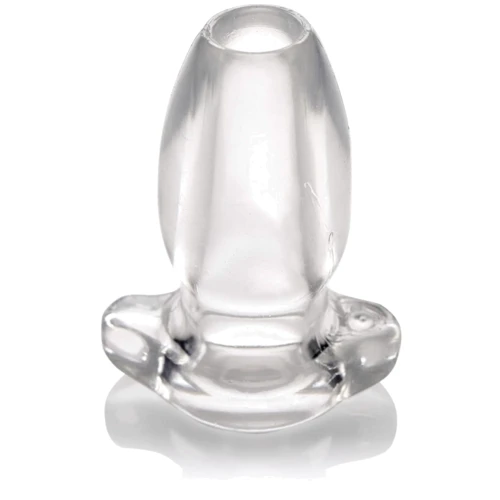 Анальна пробка-тунель Master Series Clear Hollow Anal Plug (прозорий)