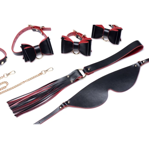 Набор для BDSM Master Series Bow - Luxury BDSM Set With Travel Bag фото 7