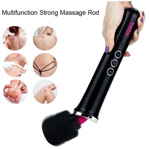 Універсальний вібромасажер LoveToy Training Master Ultra Powerful Rechargeable Body Wand: Тип і форма Вибромассажер, Вибратор-микрофон