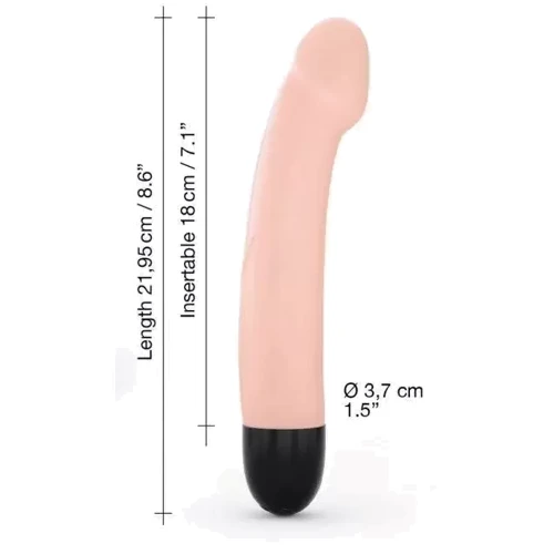 Вібратор Dorcel Real Vibration M Flesh 2.0, що перезаряджається: Тип і форма Класичні, У вигляді члена