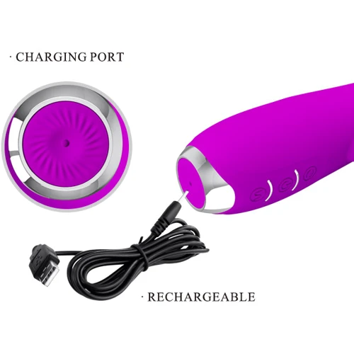 Вібратор Pretty Love Molly Vibrator Purple: Діаметр, см 3.3