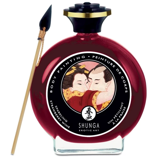 Краска для тела Shunga Body Painting Strawberry Sparkling Wine