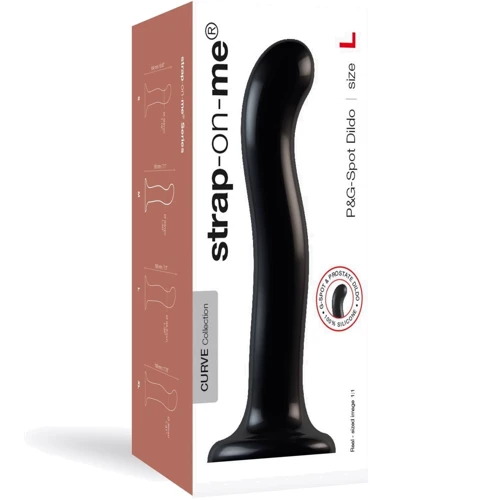 Насадка для страпона Strap-On-Me P&G-Spot Dildo, L: Тип Нереалистичные