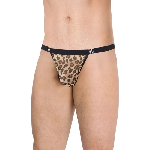 Чоловічі стрінги SoftLine - Mens Thong 4528, One Size (panther)