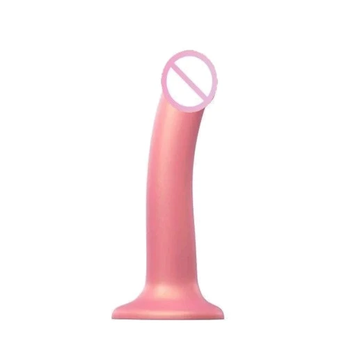 Насадка для страпона Strap-On-Me Mono Density Dildo Rose M