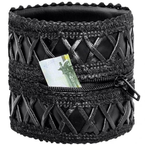 Женский наручный кошелек Noir Handmade F326 Wrist wallet with hidden zipper: Вид Аксессуары