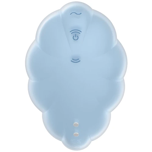 Вакуумный вибратор Satisfyer Cloud Dancer (Blue): Тип управления Кнопочное