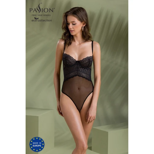 Боди ECO Passion KERRIA BODY black S/M: Материал Полиамид