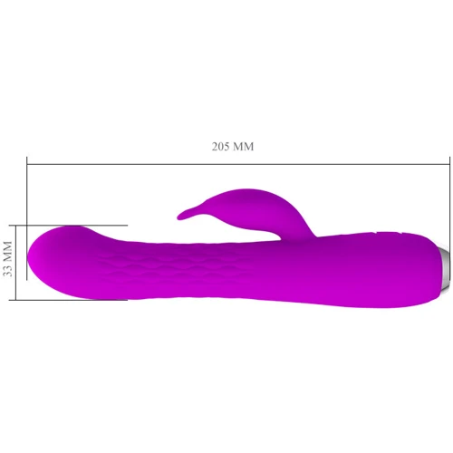 Вібратор Pretty Love Molly Vibrator Purple: Довжина, см 20.5