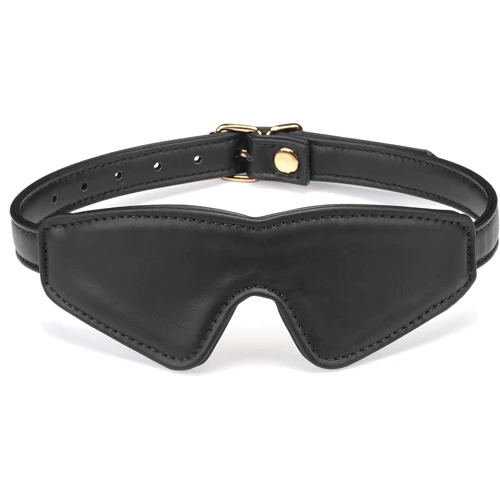 Маска на глаза Liebe Seele Black Organosilicon Blindfold