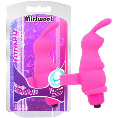 Вибронасадка на палец CHISA MisSweet Sweetie Rabbit Pink: Для кого Для женщин