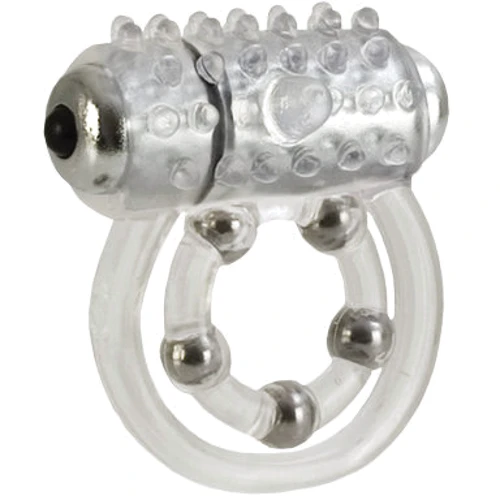 Віброкільце з 5 кульками Maximus Ring 5 Stroker Beads