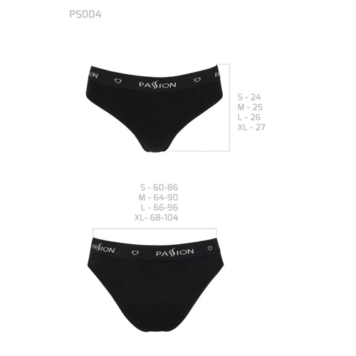 Трусики-сліпи Passion PS004 PANTIES black, size S: Вид Труси