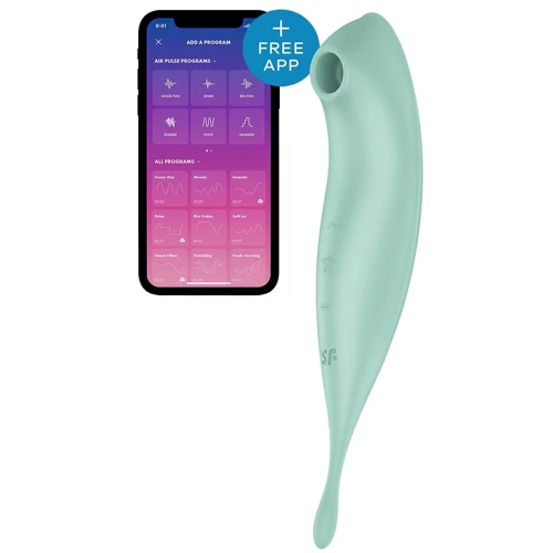 Стимулятор Satisfyer Twirling Pro Connect App mint