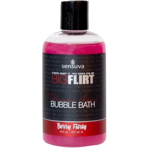 Піна для ванни Sensuva - Big Flirt Pheromone Bubble Bath - Berry Flirty (237 мл)