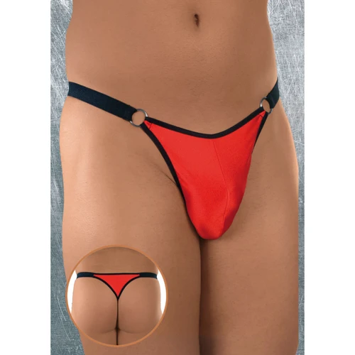 Чоловічі труси SoftLine - Thong 4425, S-L (red)