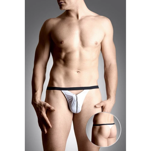 Чоловічі труси SoftLine - Mens thongs 4497, S-L (white)