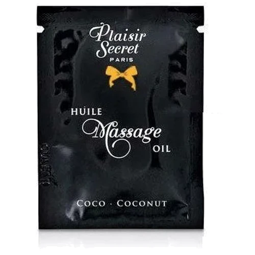 Пробник масажного масла Plaisirs Secrets Coconut (3 мл)