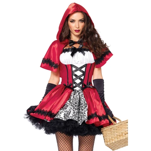 Костюм червоної шапочки Leg Avenue Gothic Red Riding Hood M