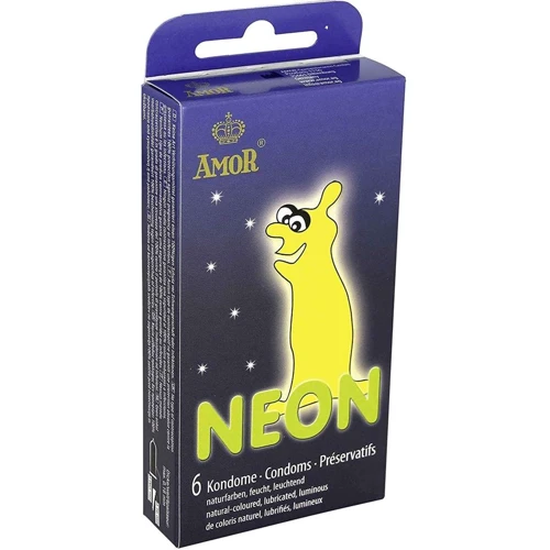 Презервативы Amor Neon, 6 шт