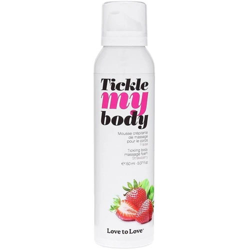 Масажна піна Love To Love TICKLE MY BODY Strawberry (150 мл)