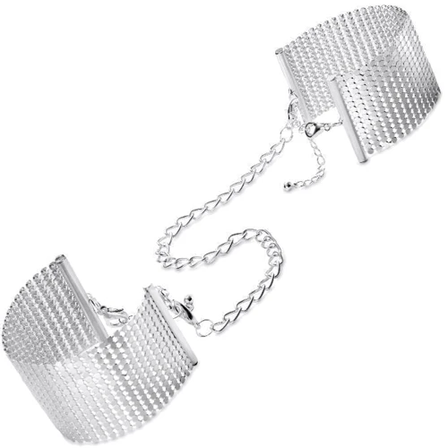 Наручники Bijoux Indiscrets Desir Metallique Handcuffs - Silver, металеві, стильні браслети