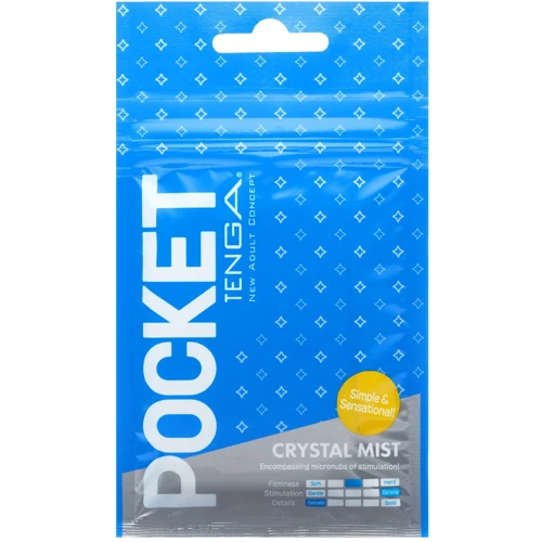 Мастурбатор TENGA Pocket Crystal Mist