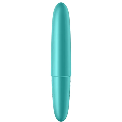 Вибропуля перезаряжаемая Satisfyer Ultra Power Bullet 6 (бирюзовая)