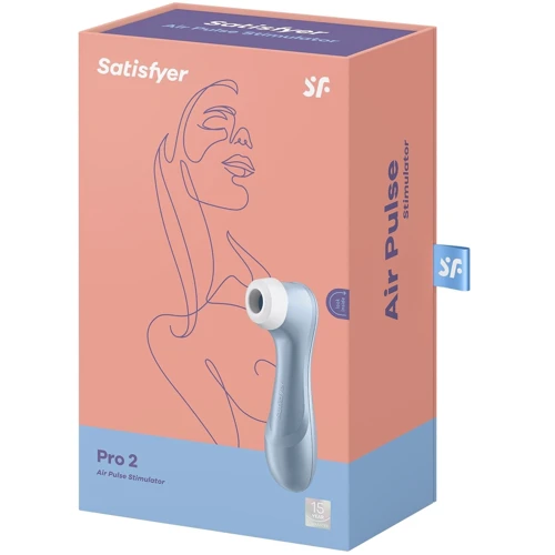 Кліторальний стимулятор Satisfyer Pro 2 blue