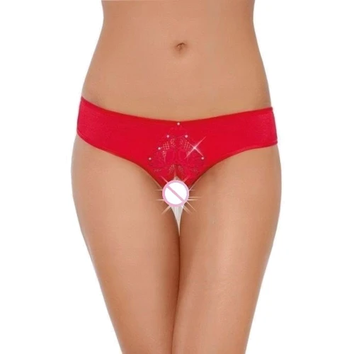 Женские трусики SoftLine - Panties 2400, S/M (red)