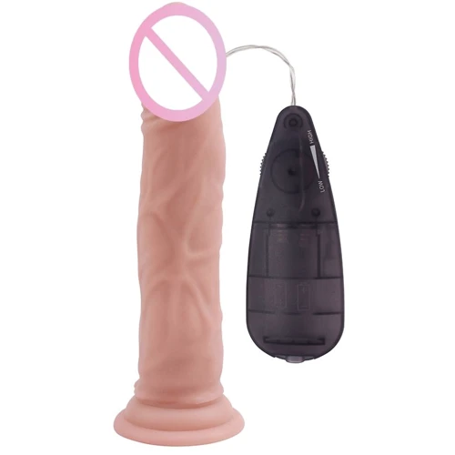 Вибратор CHISA T-skin ReaL G-Spot Beast Vibrator Dildo Flesh