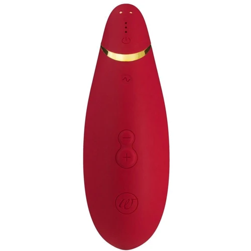 Вакуумный клиторальный стимулятор Womanizer Premium Red фото 3