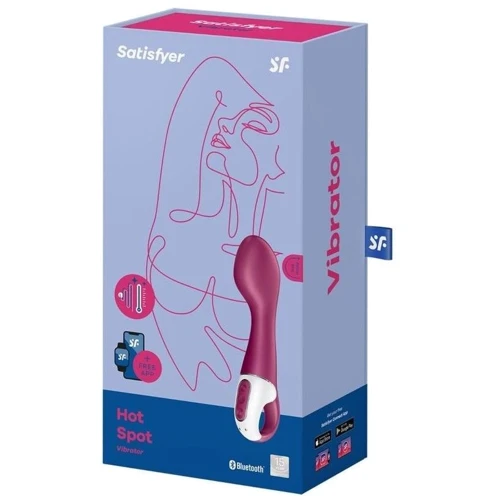 Смарт вибратор точки G Satisfyer Hot Spot с функцией подогрева: Назначение Для точки ДЖИ