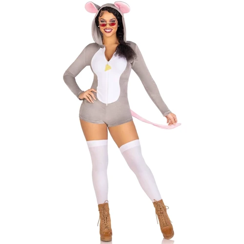 Эротический костюм мышки Leg Avenue Comfy Mouse M: Вид Костюмы