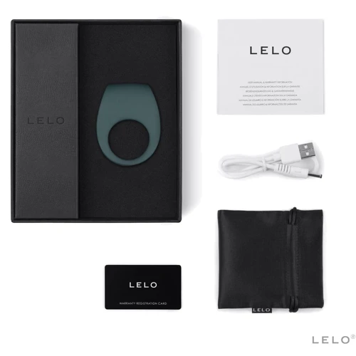 Эрекционно кольцо LELO Tor 2 Green: Цвет зеленый