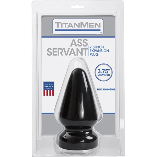 Пробка для фістінга Doc Johnson Titanmen Tools - Butt Plug - 3.75 Inch Diameter Ass Servant